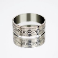 印度尼西亞硬幣戒指 50 盧比 1971 年男士硬幣戒指 女士硬幣戒指