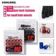 Hexagon Socket Modified Nut Nut Inner Hub Six Tire Anti-theft Screw Universal Nut Nut 32mm