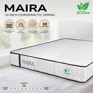 Ecolux Maira Chiropractic Spring Mattress - Queen/King/Single/Super Single (10")