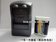 PowerSmart ชุดแบตเตอรี่ชาร์จได้ Canon 2CR5 สำหรับ EOS 1 EOS 3 แบตเตอรี่กล้องแบบมีสายไฟ 6V ความจุแบตเ