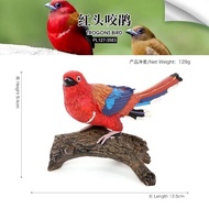 Hot-selling Children's Cognitive Ornaments Toys Simulation Asuka Animal Model Azalea Solid Azalea Re