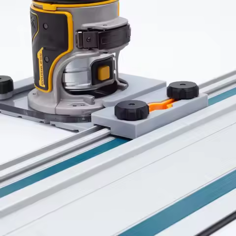 Track Saw Guide Rail Adapter for DEWALT 18V/20V Machine Router DCW600B DWP611 TO FESTOOL/Makita Rail