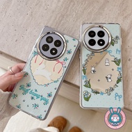 Lovely Rabbit Mirror Casing For OPPO A5 A5X A2M A3X A3 A2X A2 Pro A98 A80 A79 A59 A16K A16E A1X A1 F