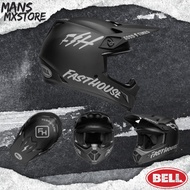 HELM BELL MX 9 MIPS FASTHOUSE MATTE BLACK/GREY DIRT FULL FACE ORIGINAL HELMET BELL