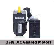 4RK25GN-C  220V AC Geared Motors 25W Induction Small Machine CNC Milling Engraving Accessories Whole