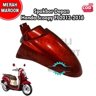 MERAH Honda FI 2013-2016 Maroon Front Fender Sleender Fender Fender Fender Fender Fender Fender