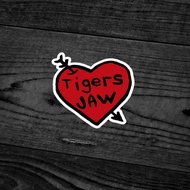 (TIGERS JAW) TIGERS JAW Band Sticker (BOOTLEG)