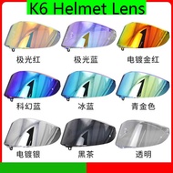 Helmet Visor For AGV K6 Motorcycle Helmets Night Vision Visor Lens Case For AGV K6 Helmet Lens Wind