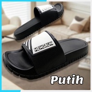 Rumahkaki - Sandal Slip-On Pria Terbaru Hengrun / Sendal Slop Cowok Karet EVA Ringan Anti Licin