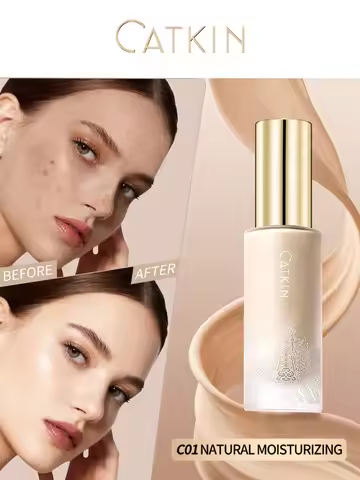 CATKIN Makeup Dreamworld Liquid Foundation, Full Coverage Long Lasting Foundation sutibale for every