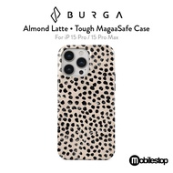 BURGA iP 15 Pro / 15 Pro Max Almond Latte Tough MagaaSafe Case