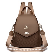 High-End Ladies Backpack Beg Galang Wanita Bergaya Serbaguna untuk Ke Pejabat Perjalanan & Sekolah