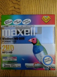 maxell/3.5吋 1.44MB磁碟片/磁片/軟碟片