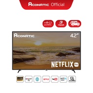 Aconatic LED Netflix TV Smart TV FHD (Netflix v5.3) สมาร์ททีวี ขนาด 42 นิ้ว รุ่น 42HS400AN (รับประกัน 3 ปี)