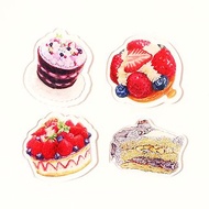 【蛋糕系列】手繪美食壓克力磁鐵/冰箱貼/強力磁鐵