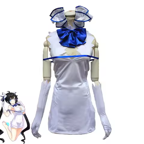 Anime Is It Wrong to Try to Pick Up Girls in a Dungeon? Hestia Cosplay Costume Hestia Dress Outfit P