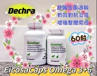 美國 Dechra EicosaCaps Omega 3 + 6 貓狗魚油丸
