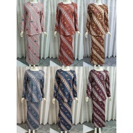 🔥Ready Stock🔥Design Kurung Moden/Baju Kurung Batik Printed