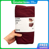 IKEA | 2ml Disinfectant + Ikea Ulvite Mattress Cover 150X200Cm Deep Red 005.580.84