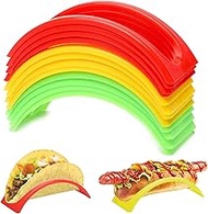 Pack of 12 Taco Holder Stands, Taco Holder, Taco Shells, Taco Shells, Hard Plastic Taco Shell Holder