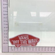 D30 Red Vans Sticker