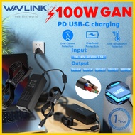 Wavlink 100W GaN QC 3.0 PD ที่ชาร์จความเร็วสูงชาร์จ USB-C แบบสากลสำหรับแล็ปท็อปแท็บเล็ตโทรศัพท์ฯลฯใช