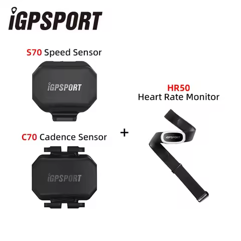 IGPSPORT IGS Speed Sensor Cadence Sensor HR40 Heart Rate Monitor SPD70 CAD70 Computer Sensor Holder 