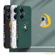 Casing Realme C55 C35 C30 C30S C25 C12 C15 C21 C31 C21Y C25Y C20 C11 C3 C2 stronaut Space theme phon