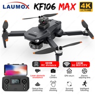 KF106 / KF106 MAX GPS Drone 4K มืออาชีพ3แกน gimbal กับกล้อง HD 2.4G WiFi มอเตอร์ไร้แปรงโดรน RC VS โดรน KF102