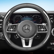 Car steering wheel cover for Mercedes Benz AMG E200 W210 W203 W124 W204 W211 W123 W205 W212 W203 C200 E350 A180 CLA A45 E240 E250 C200 GLC GLB GLE C-Class E-Class