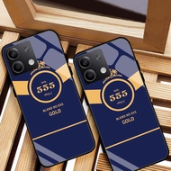 CASE FOR XIAOMI REDMI NOTE 13 4G, NOTE 13 5G, NOTE 13 PRO 4G/ 5G 555 HIGH QUALITY TEMPERED GLASS BAC