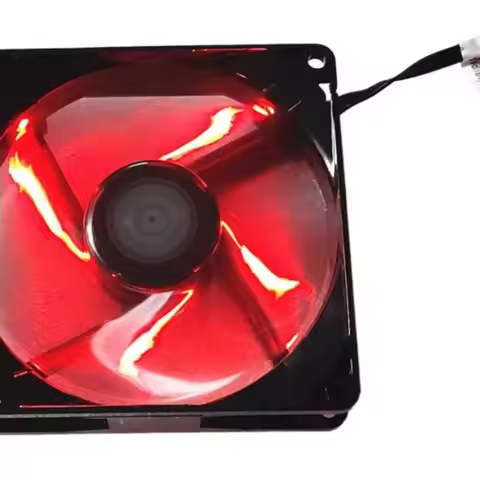 DF0922512RFHN New 9025 9cm Fan 12V 0.26a 4-Wire Speed Control Led Red Light cooling fan