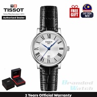 [Official Warranty] Tissot T122.210.16.033.00 Womens Carson Premium Lady Quartz Analog Leather Strap