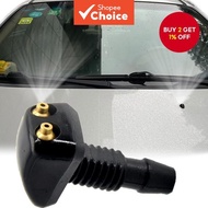 Trendy New 1Pc Universal Car Front Windshield Wiper Nozzle / Sprinkler Water Fan Spout Cover Spray D