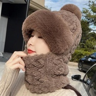 Today's First Recommendation Bib Ear Protection Winter Cycling Head Cover Warm Hat Mask Integrated R