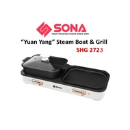 SONA Yuan Yang Steamboat with BBQ Grill SHG 2723