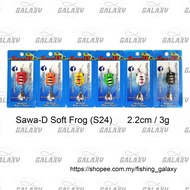 Sawa-D (S24) 2.2cm / 3g [ Soft Frog ]