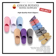 1pc Hotel Quality Slippers Cotton Slippers Spa indoor Customized Slippers Reusable Washable Tsinelas
