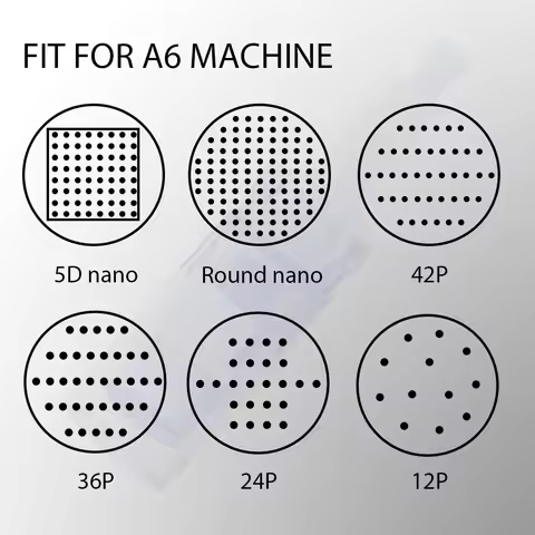 A6 Replaceable Cartridges Needles Dr Pen A6 9/12/24/36/42 Tattoo Needle For Face Care Anti- Aging Co