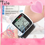 life ✹Portable Digital Blood Pressure Monitor Wrist Blood Pressure BP USB Charging Voice Sphygmomano