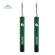 USB Rechargeable Battery 510 Thread Mini Soldering Iron Kit 3-Gear Adjustable Voltage Soldering Iron