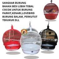 Sangkar besi bulat sangkar burung kandang bulat sangkar import gentong