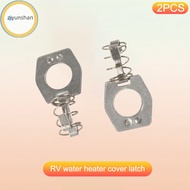 ziyunshan 2pcs RV Water Heater Cam Lock Stainless Steel Water Heater Cam Lock Water Heater Hatch Hock sg