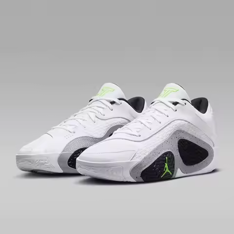 Jordan Tatum 2 Comfortable & Casual PF Durable Low-Top Basketball Shoes - Men's FJ6458-100