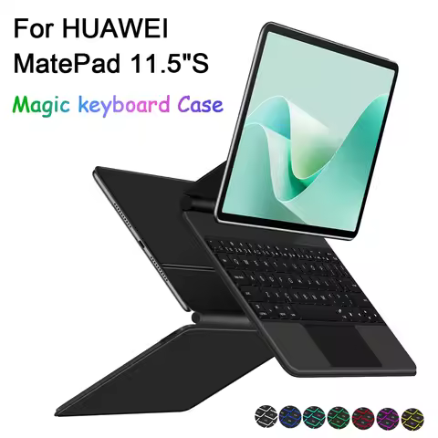 Magic Keyboard For HUAWEI MatePad 11.5S 2024 11.5 S 11.5"S TGR-W09 TGR-W10 Tablet Cover Wireless Tou