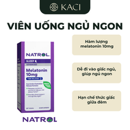 Viên Uống Hỗ Trợ Giấc Ngủ Natrol Melatonin Advanced Sleep 10mg (60 Viên/Lọ)
