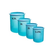 TUPPERWARE ONE TOUCH CANISTER (1)  600ml/1.25L/2L/3L/4.3L