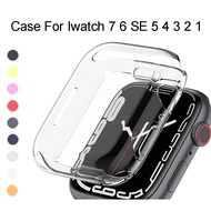 protective case Compatible for iWatch Series 7 SE 6 5 4 3 2 1 For iwatch Cover 45/41/44/40/42/38mm Soft TPU Case