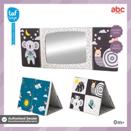 Taf Toys หนังสือผ้า Tummy-Time Mirror Book หนังสือ เสริมพัฒนาการ 0 เดือน ขึ้นไป