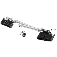 Stainless Steel Exhaust Tip for Mercedes-Benz W204 C-Class C180 C200 C260 Upgrade C63 Quad Exhaust S